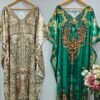 Stone Work Kaftan Gown(Combo)