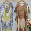 Stone Work Kaftan Gown(Combo)
