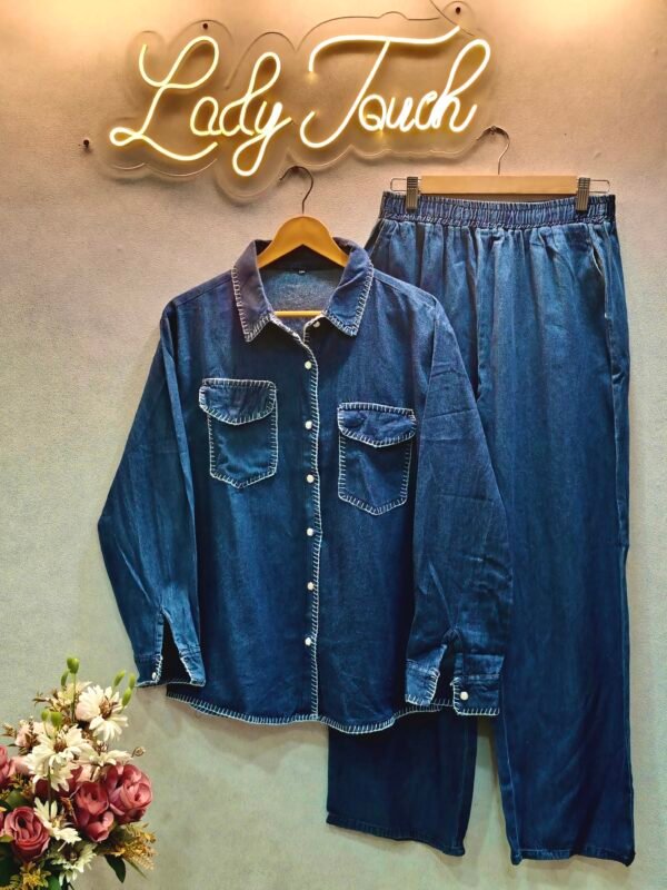 Denim Co-ord Set (Plain)