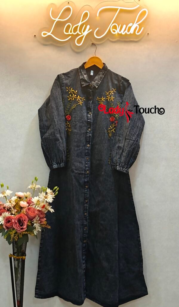 Denim Gowns.