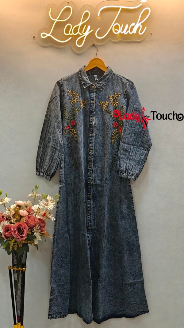 Denim Gowns.