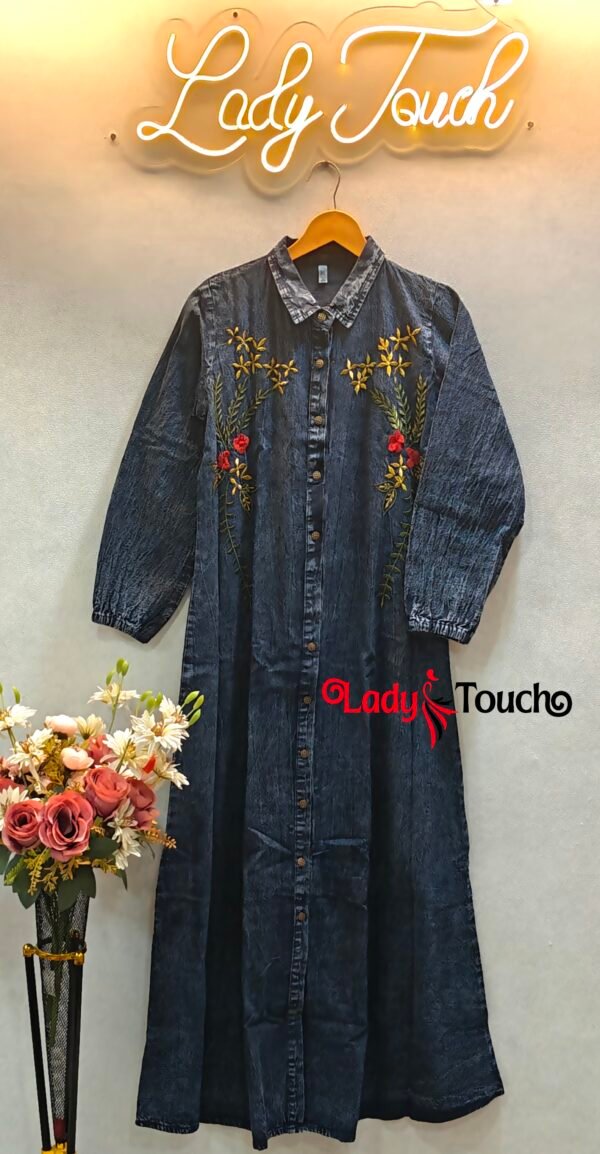 Denim Gowns.