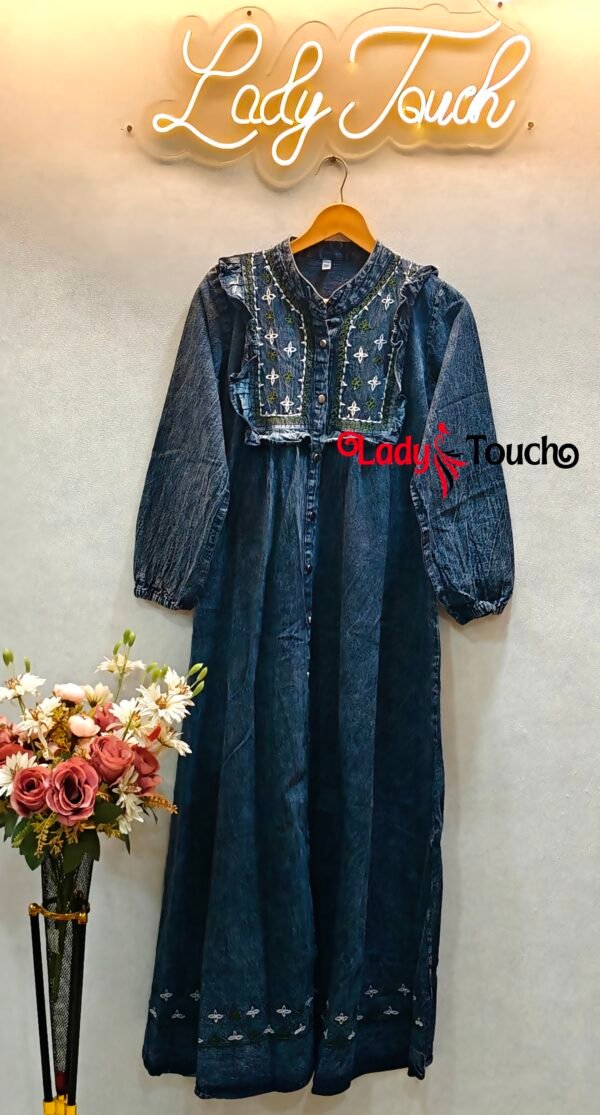 Denim Gowns.
