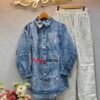 Denim Cord Set