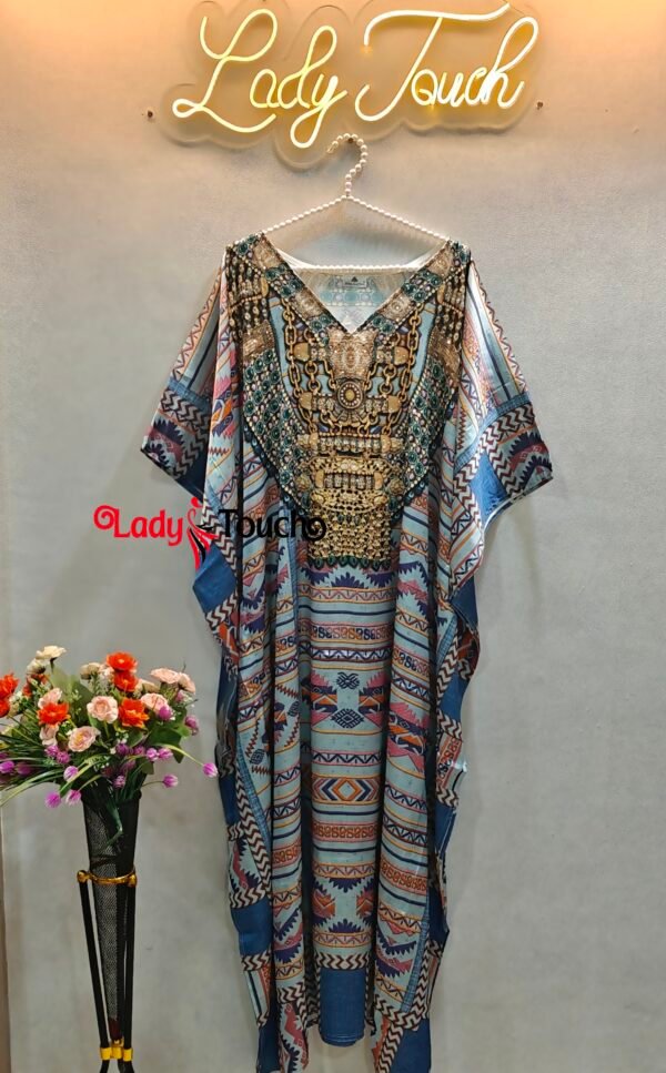 Stone work Kaftan